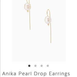 Pearl earrings